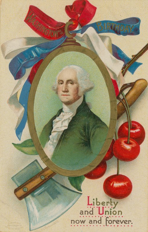 Washington születésnapja alkotó: French School