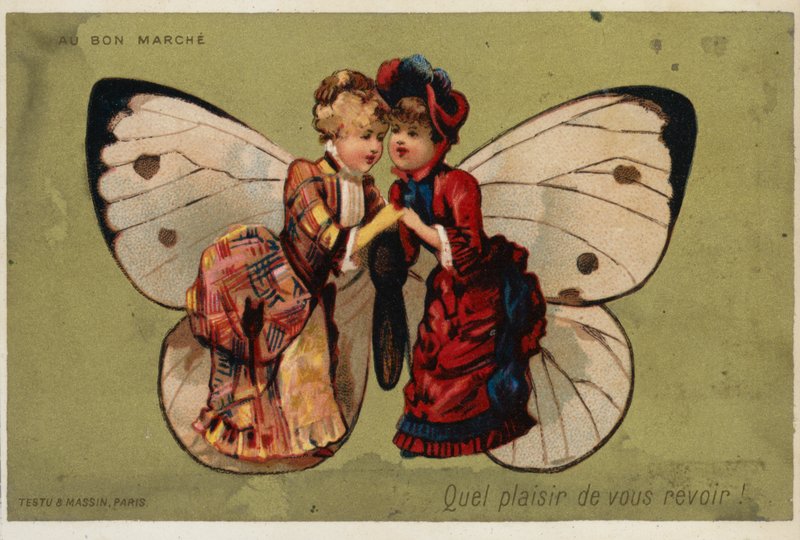 Milyen öröm újra látni! (chromolitho) alkotó: French School