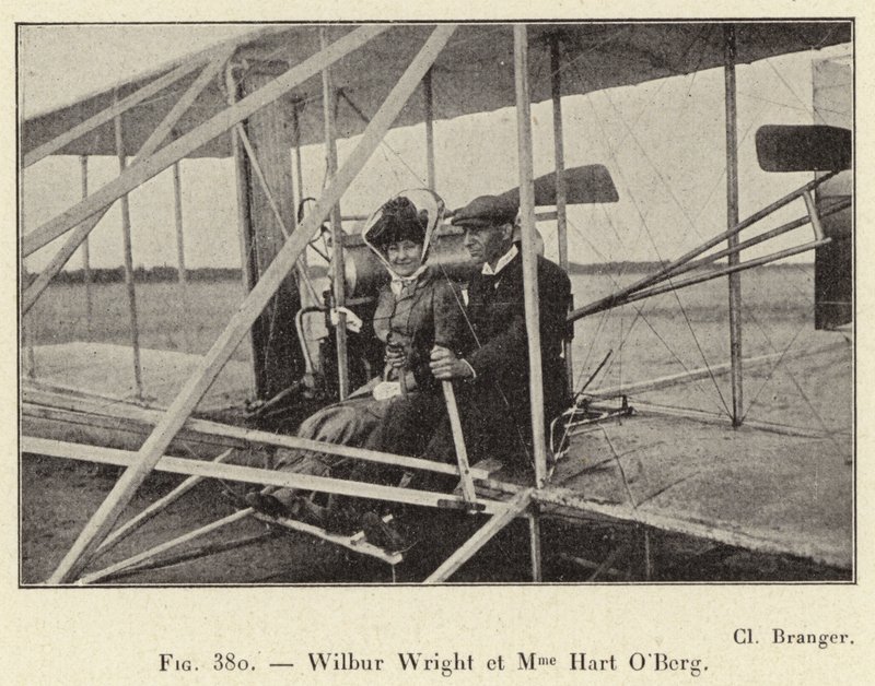 Wilbur Wright és Mme Hart O