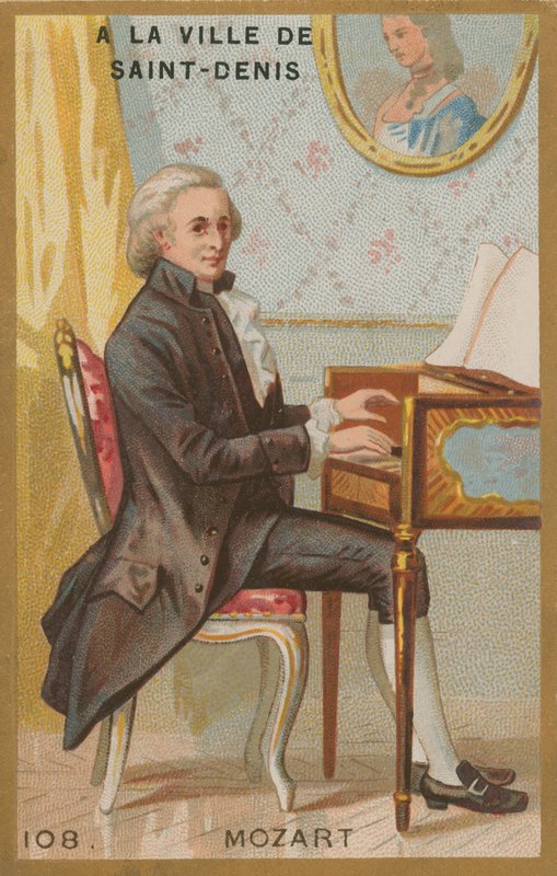 Wolfgang Amadeus Mozart, 18. századi osztrák klasszikus zeneszerző alkotó: French School