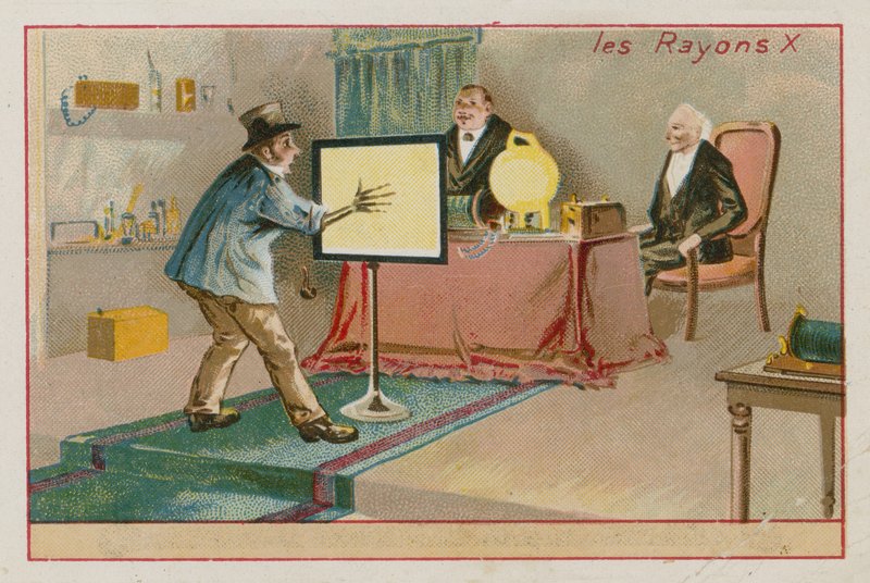 röntgensugarak alkotó: French School