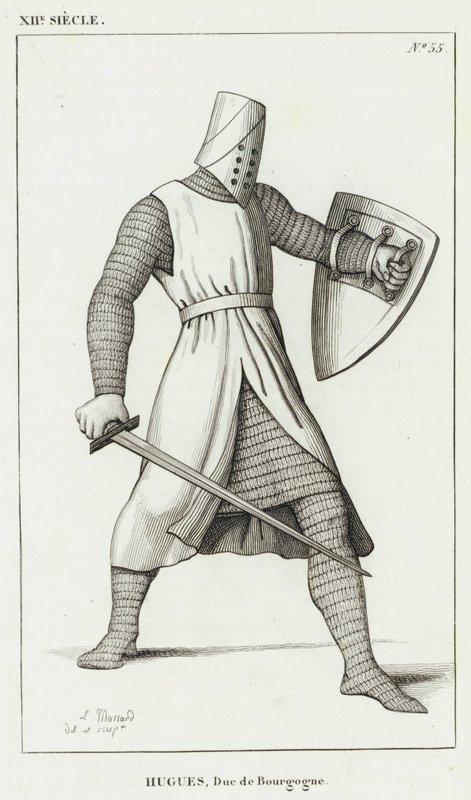 XII. század, Hugh, Burgundia hercege (metszet) alkotó: French School