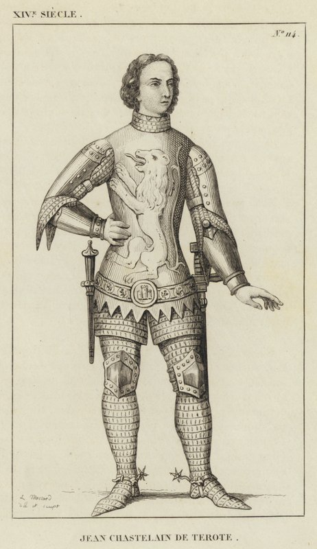 XIV. század, Jean Chastelain de Terote (metszet) alkotó: French School