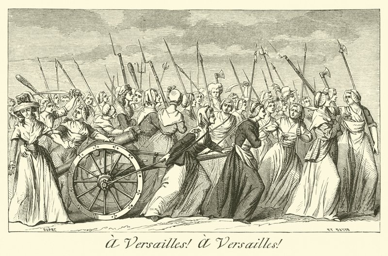Versailles-ba! Versailles-ba! alkotó: French School
