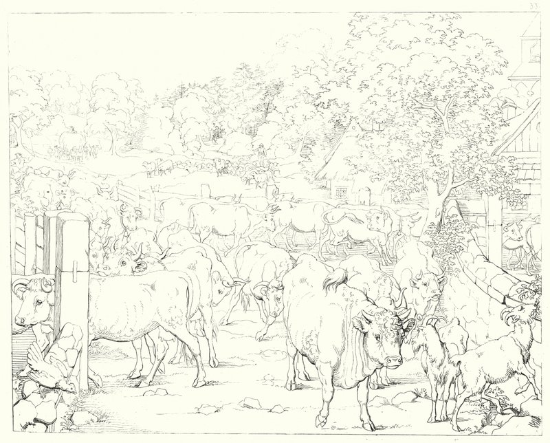 Illusztráció Schiller Lied von der Glocke vagy A harang énekéhez (metszet) alkotó: Friedrich August Moritz Retzsch