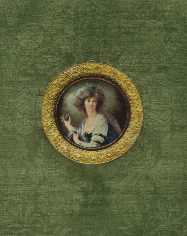 Taaffe grófnő portréja alkotó: Friedrich Heinrich Fuger