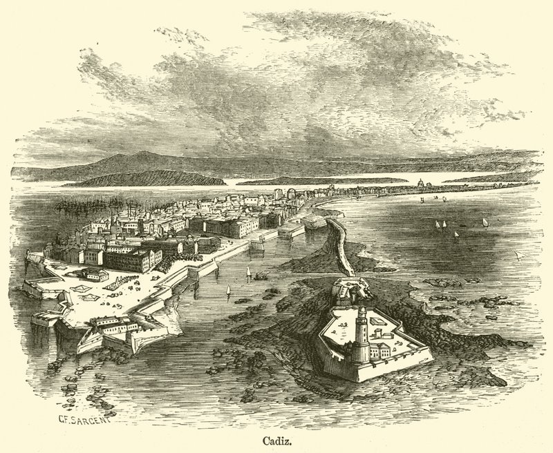 Cadiz alkotó: G. F. Sargent