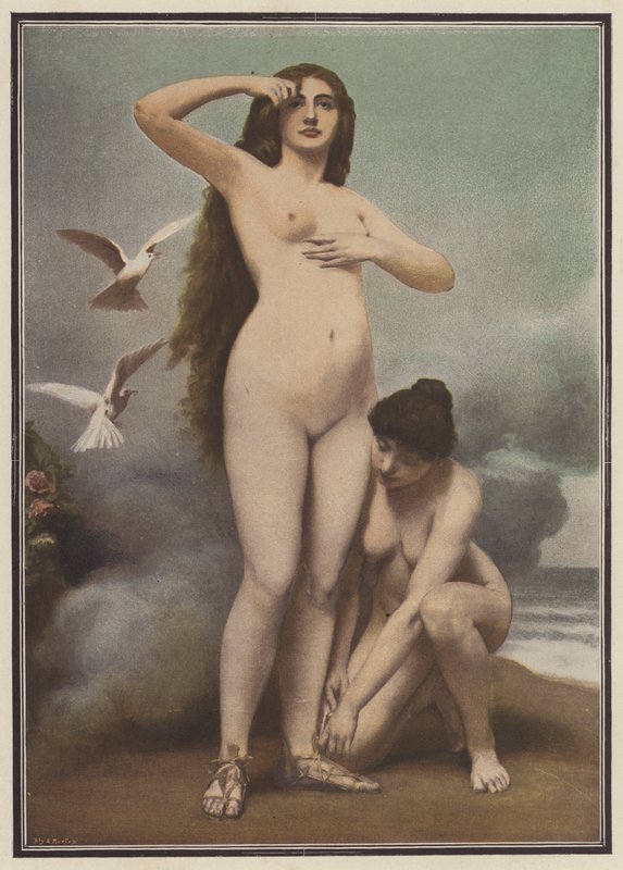 Vénusz (színes litó) alkotó: Gaston Casimir Saint Pierre