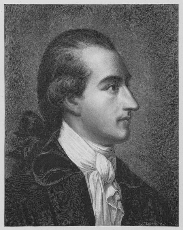 Johann Wolfgang von Goethe német író alkotó: Georg Oswald after May