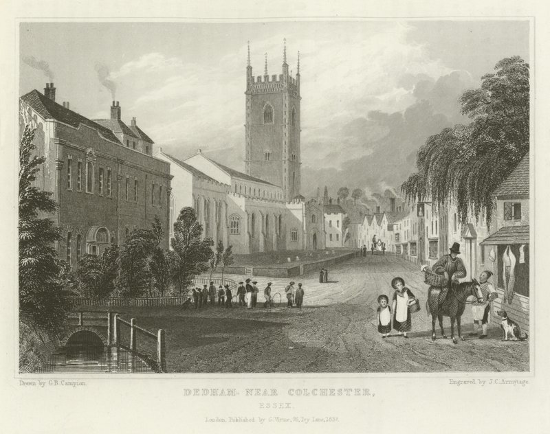 Dedham, Colchester közelében, Essex államban alkotó: George Bryant Campion
