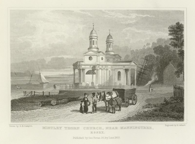 Mistley Thorn templom, Manningtree mellett, Essex alkotó: George Bryant Campion
