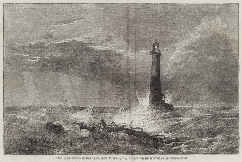 A világítótorony alkotó: George Clarkson Stanfield
