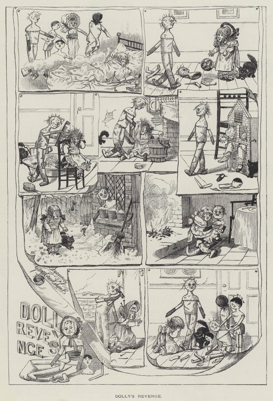 Dolly bosszúja alkotó: George Cruikshank