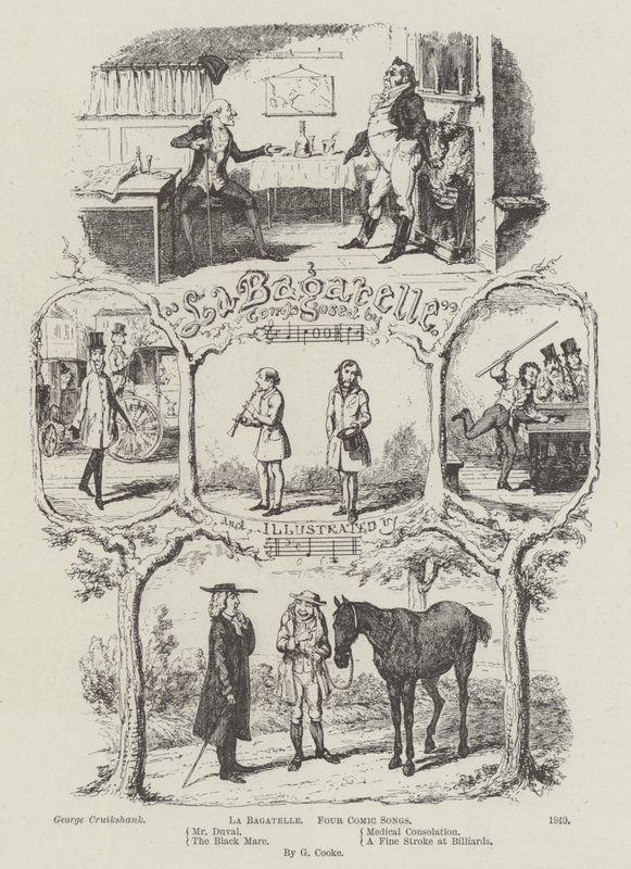 A bagatelle alkotó: George Cruikshank
