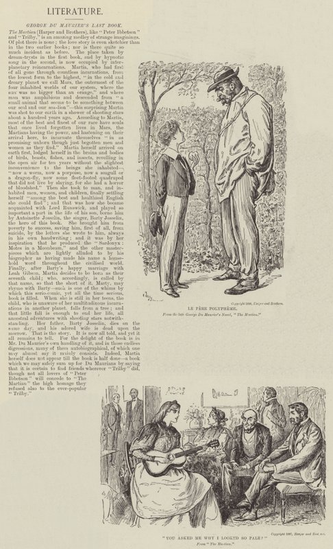 A marslakó, Georges du Maurier alkotó: George du Maurier
