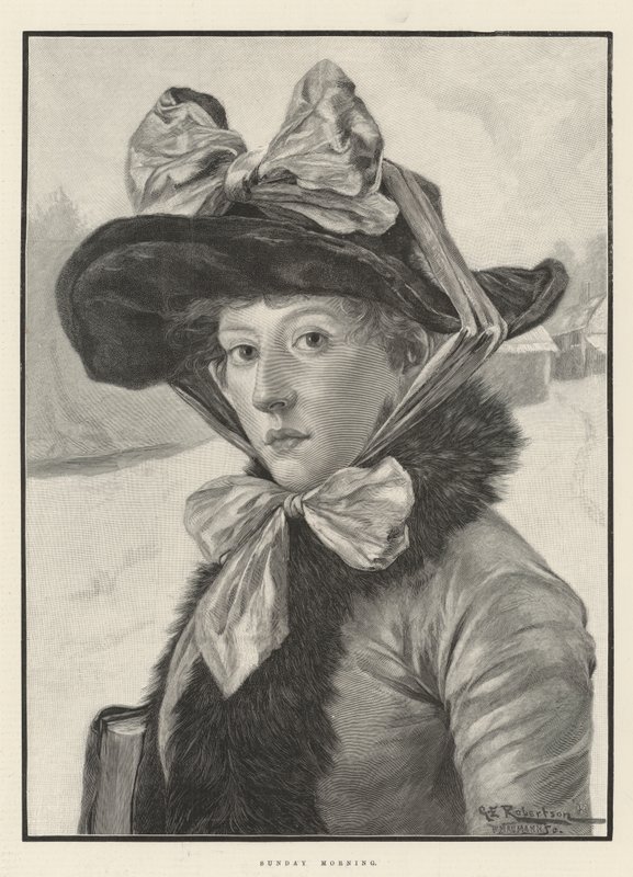 Vasárnap reggel alkotó: George Edward Robertson