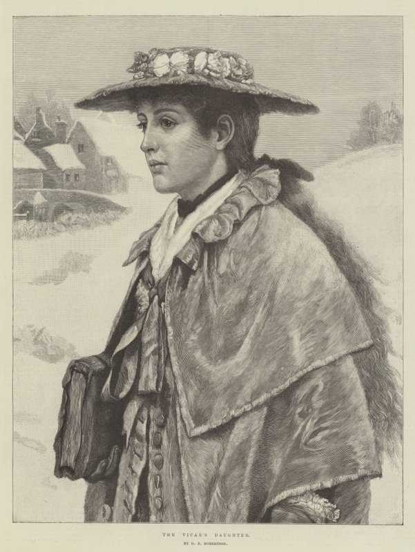A lelkész lánya alkotó: George Edward Robertson