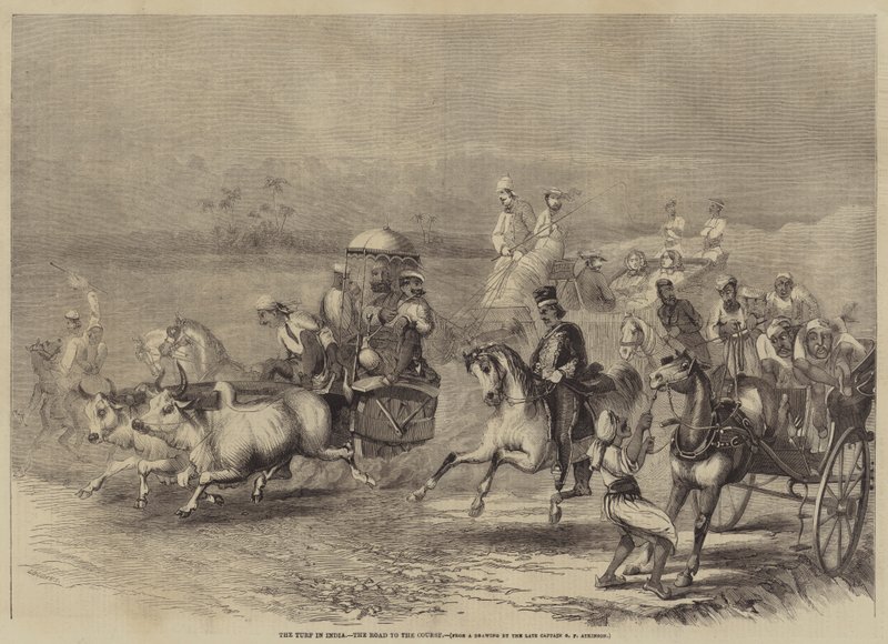 A gyep Indiában, az út a pályához alkotó: George Francklin Atkinson