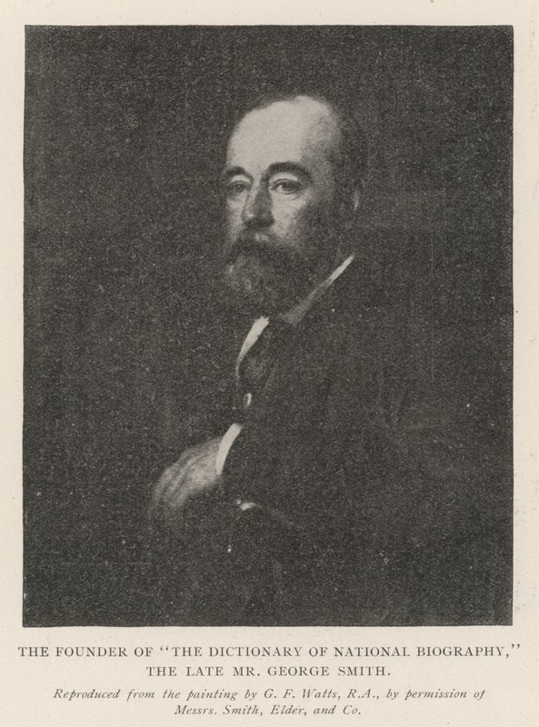 A The Dictionary of National Biography alapítója, néhai George Smith úr alkotó: George Frederick Watts