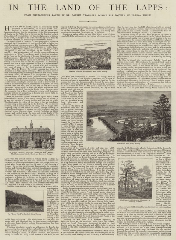 A Lappok Földjén alkotó: George Kingston Jones
