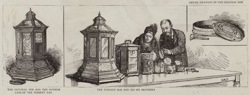 A Westminster Tobacco Box alkotó: George Kingston Jones