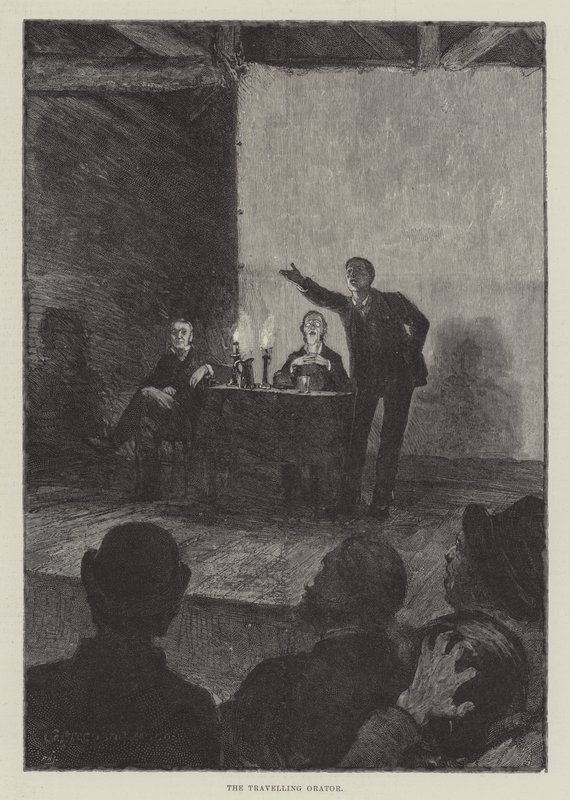 Az utazó szónok alkotó: George Percy Jacomb Hood