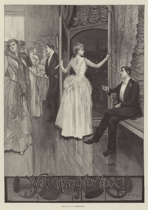 Köszöntjük az új évet alkotó: George Percy Jacomb Hood