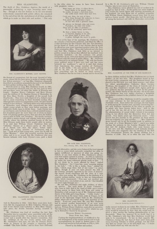 Mrs Gladstone alkotó: George Richmond