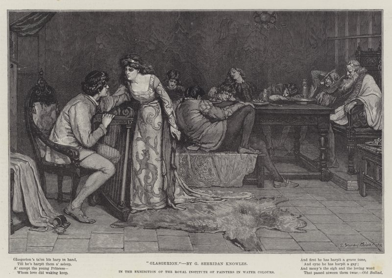 Glasgerion alkotó: George Sheridan Knowles