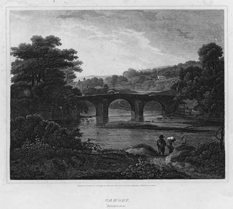 Canonbie, Dumfriesshire (metszet) alkotó: George (after) Arnald