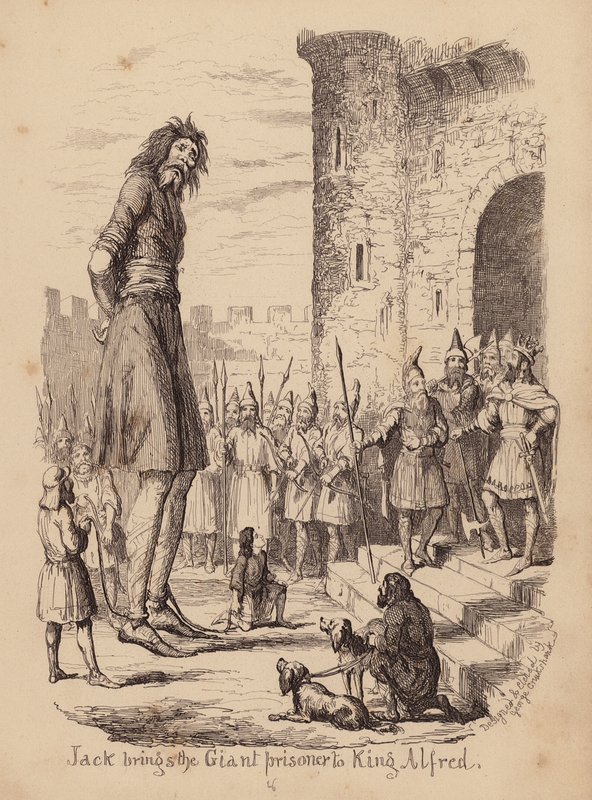 Jack és a paszuly (metszet) alkotó: George (after) Cruikshank