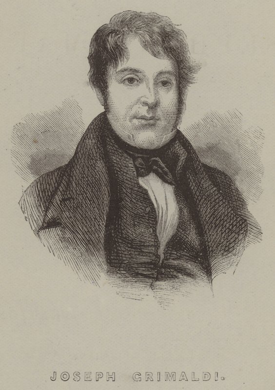 Joseph Grimaldi (metszet) alkotó: George (after) Cruikshank