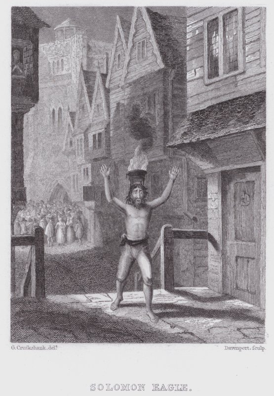 Salamon Eagle (metszet) alkotó: George (after) Cruikshank