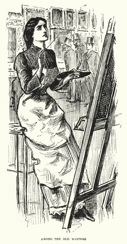 Illusztráció a Trilbyhez, George du Maurier (metszet) alkotó: George (after) Du Maurier