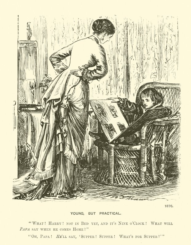 Fiatal, de praktikus (metszet) alkotó: George (after) Du Maurier