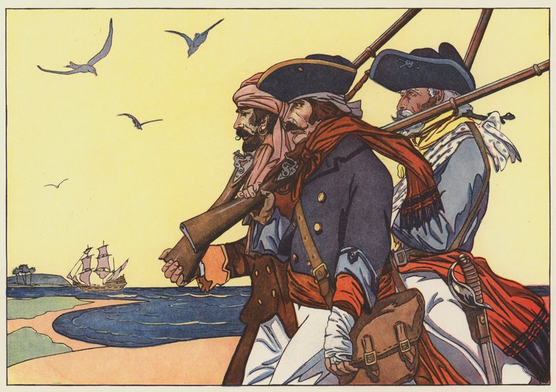 Kalózok Tortuga szigetén alkotó: George Alfred Williams