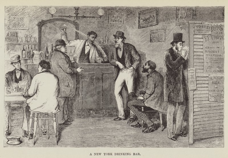 Egy New York-i ivóbár alkotó: George Augustus Sala