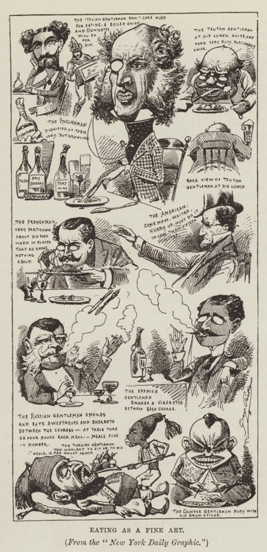 Az étkezés mint képzőművészet alkotó: George Augustus Sala
