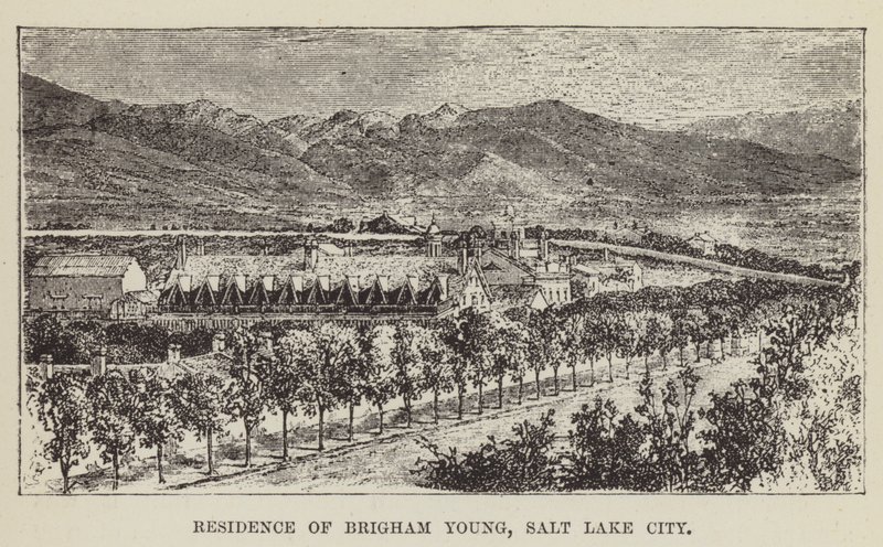 Brigham Young lakóhelye, Salt Lake City alkotó: George Augustus Sala