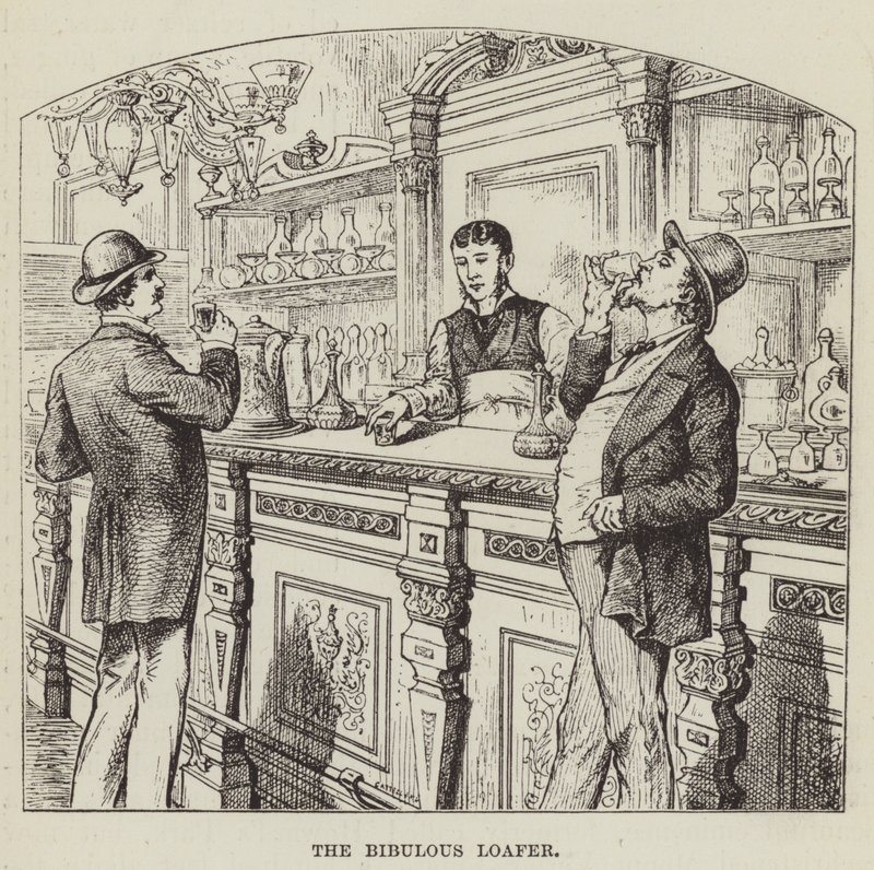 A Bibulous Loafer alkotó: George Augustus Sala