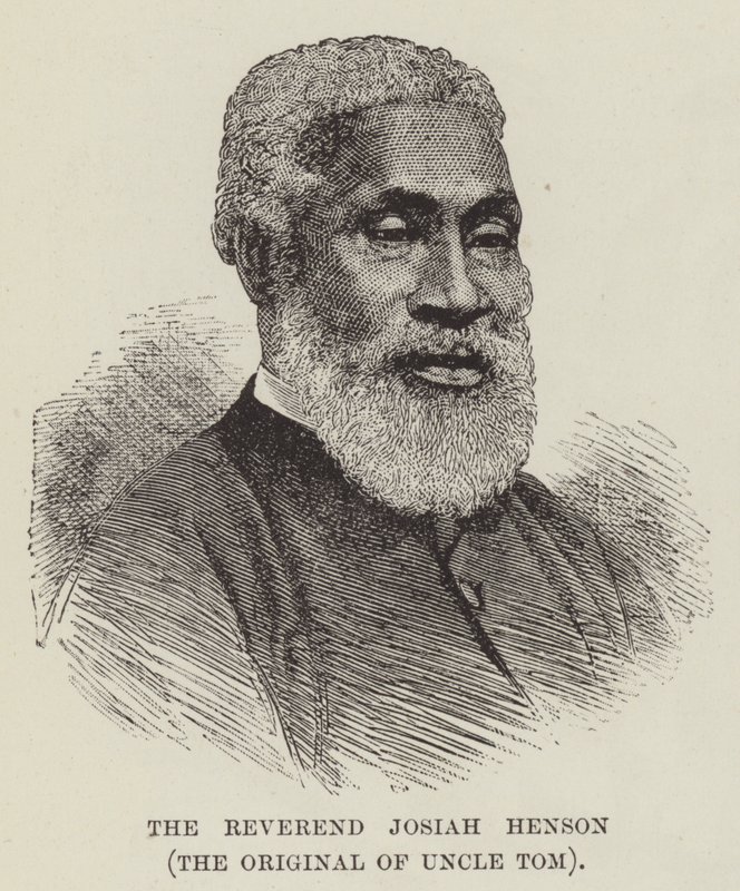 Josiah Henson tiszteletes (Tom bácsi eredetije) alkotó: George Augustus Sala