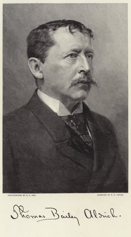 Thomas Bailey Aldrich portréja alkotó: George C. Cox