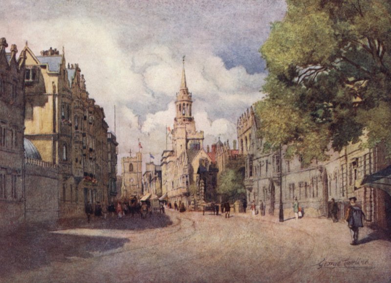 Oxford: The High alkotó: George Carline