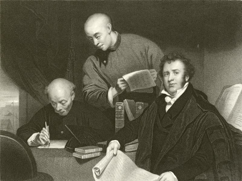 Robert Morrison tiszteletes alkotó: George Chinnery