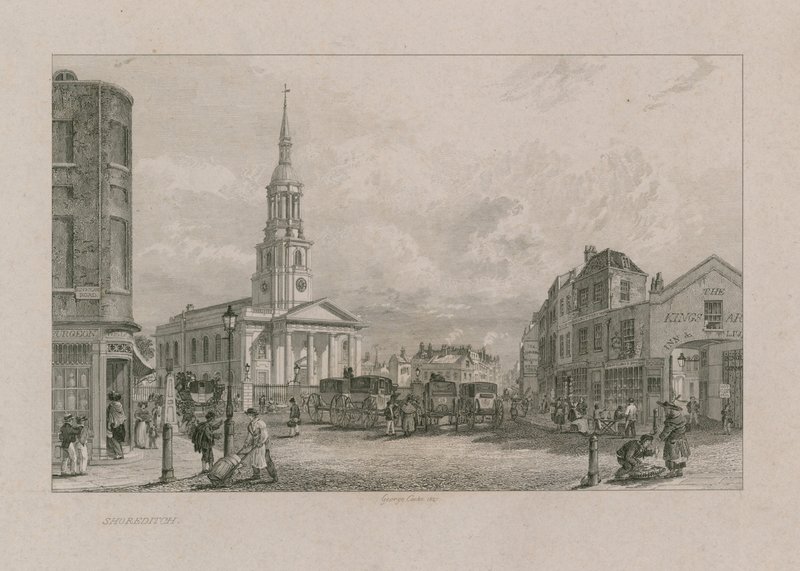 Szent Leonárd-templom, Shoreditch alkotó: George Cooke