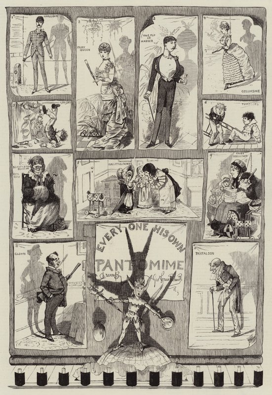 Mindenkinek a saját pantomimje alkotó: George Cruikshank