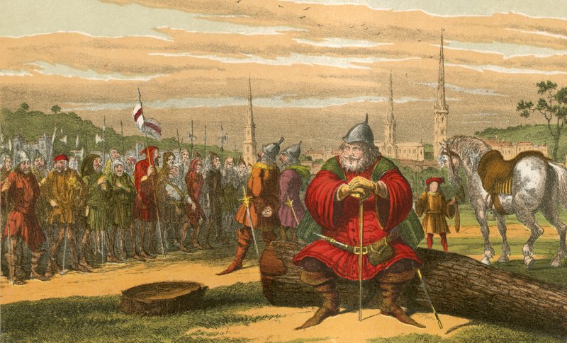 Falstaff alkotó: George Cruikshank