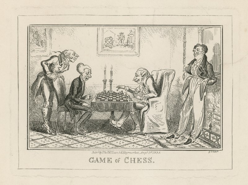 Sakkjáték alkotó: George Cruikshank