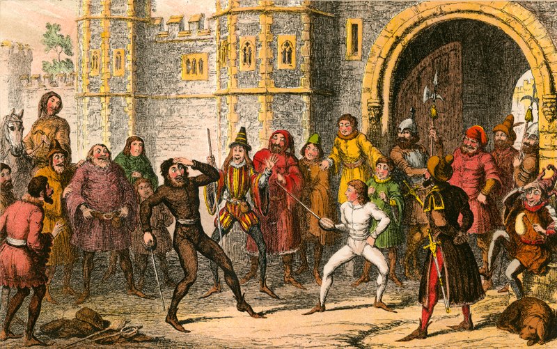Henrik IV, II. rész alkotó: George Cruikshank