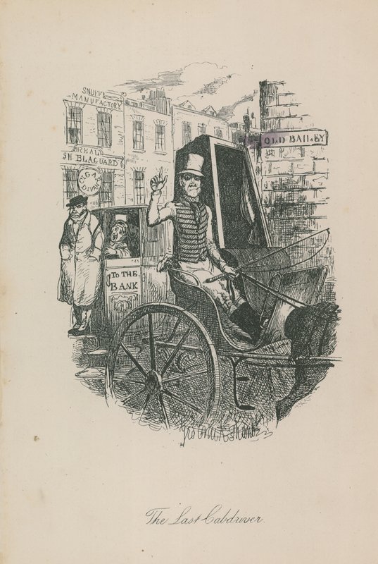 Az utolsó taxisofőr alkotó: George Cruikshank